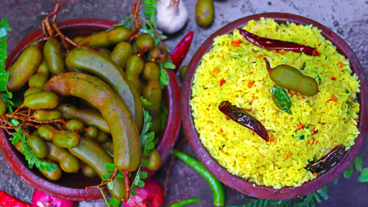 பச்சை புளி சாதம்| Raw Tamarind Rice | Village Style Pachai Puli Soru | Traditional Raw Tamarind Rice