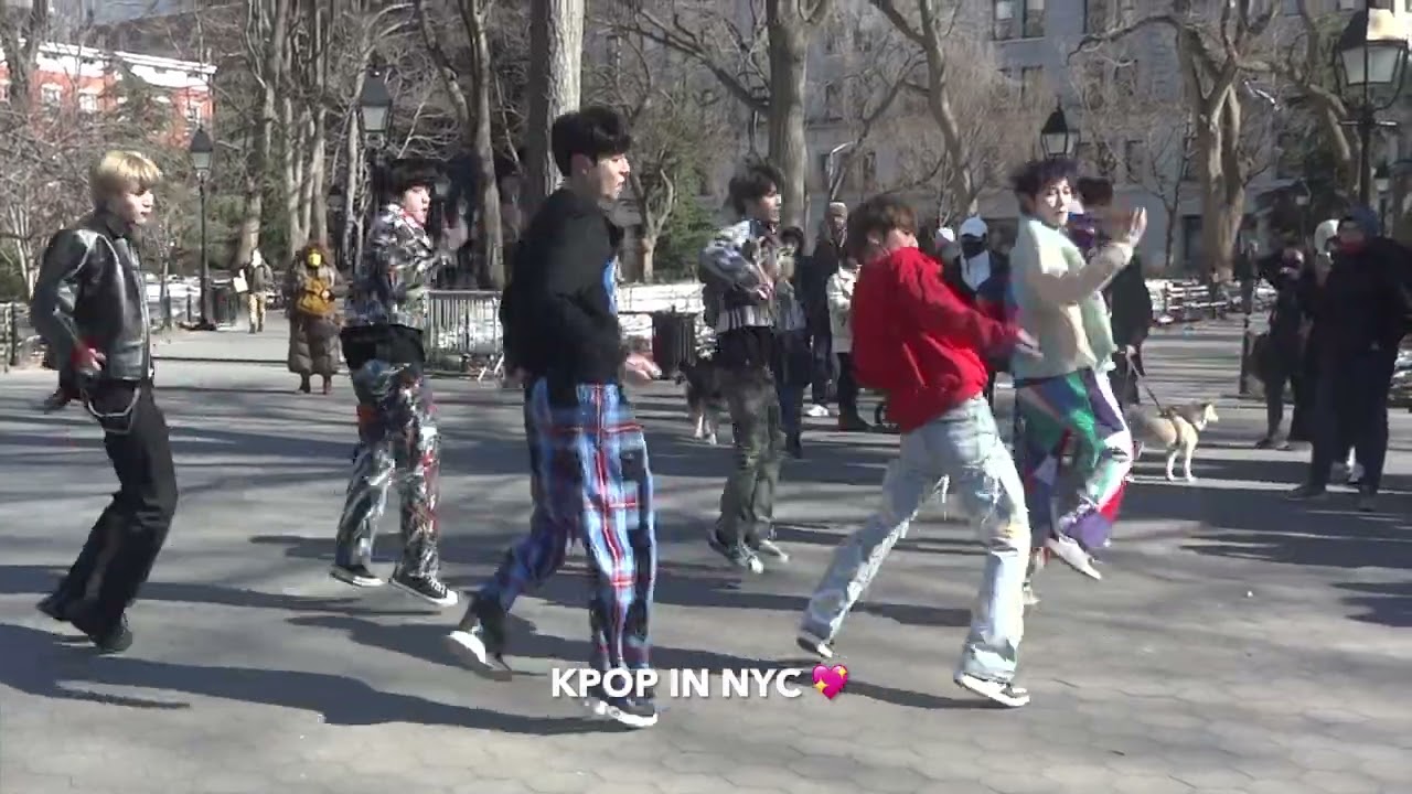 BLITZERS 블리처스 2022.02.15: Blitz + MENT NYC Busking at Washington Square Park 뉴욕 워싱턴 스퀘어 공원 버스킹