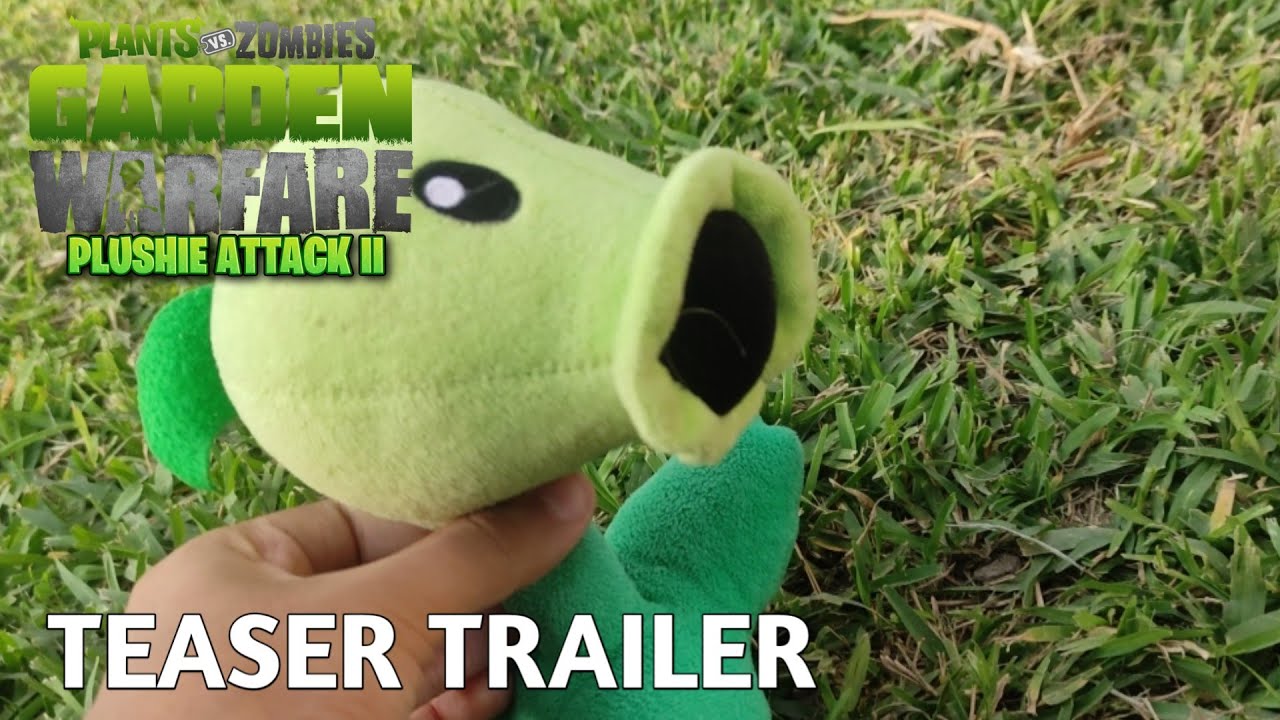 Plants vs Zombies Plushie Attack II: TEASER TRAILER 