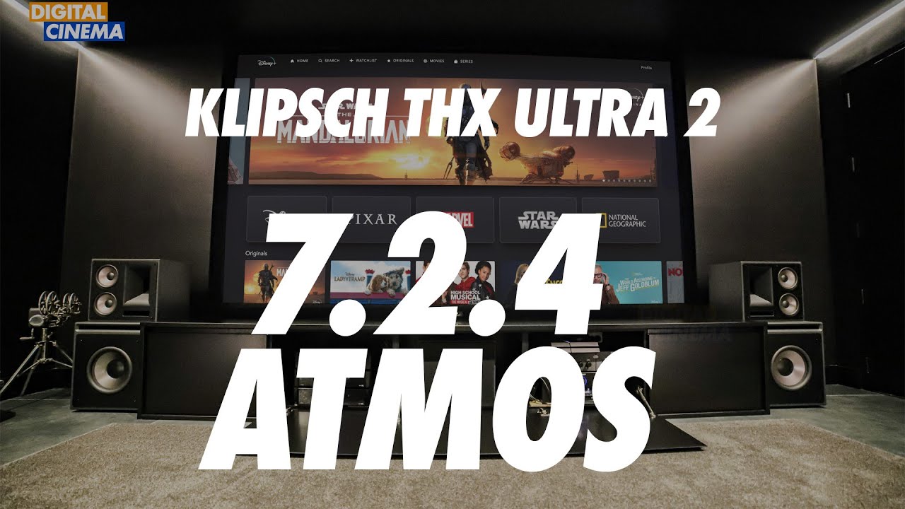 7.2.4 Klipsch THX Ultra 2 ATMOS Home Cinema install | Marantz AV7704  Emotiva A-500 |  Acer VL7860