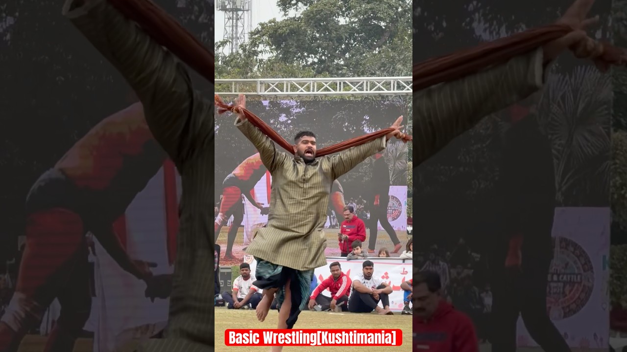 Giant Wrestlers Slami #basicwrestling #dangal #warmup #wrestling