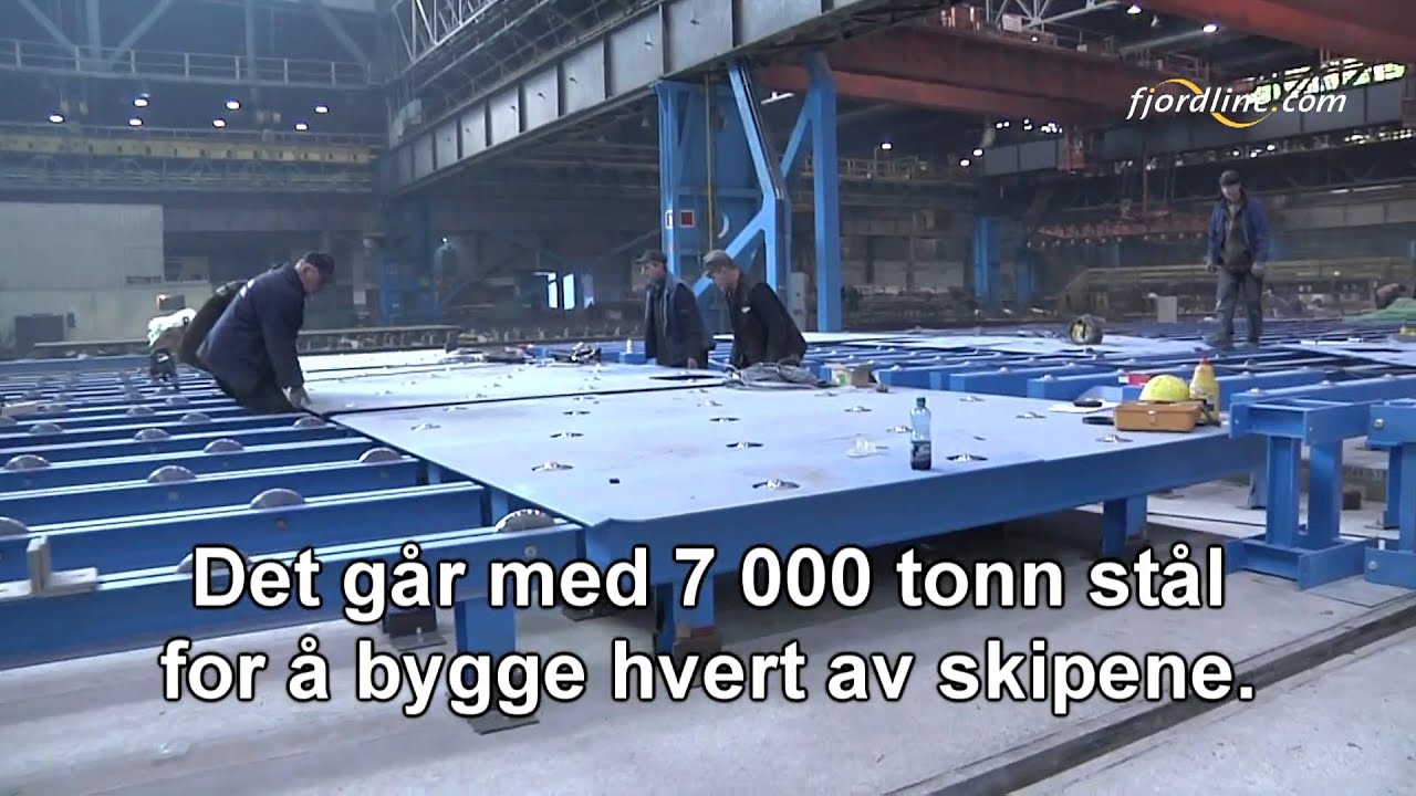 Fra stål til skrog på Stocznia Gdansk