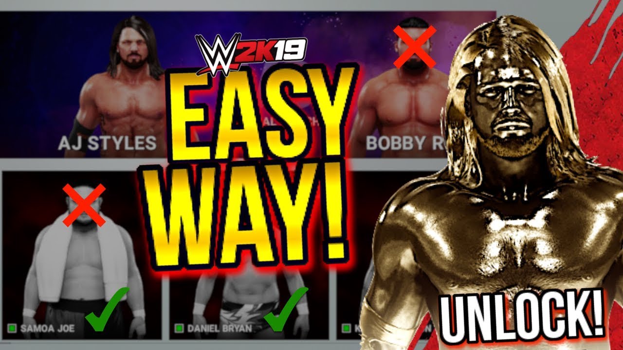 WWE 2K19 - HOW TO EASILY BEAT THE MILLION DOLLAR TOWER & UNLOCK GOLD AJ STYLES (#WWE2K19 Tutorial)