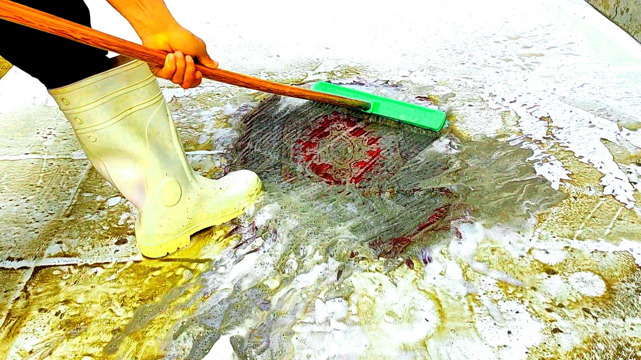 Washing very dirty carpet! | Satisfactory carpet cleaning