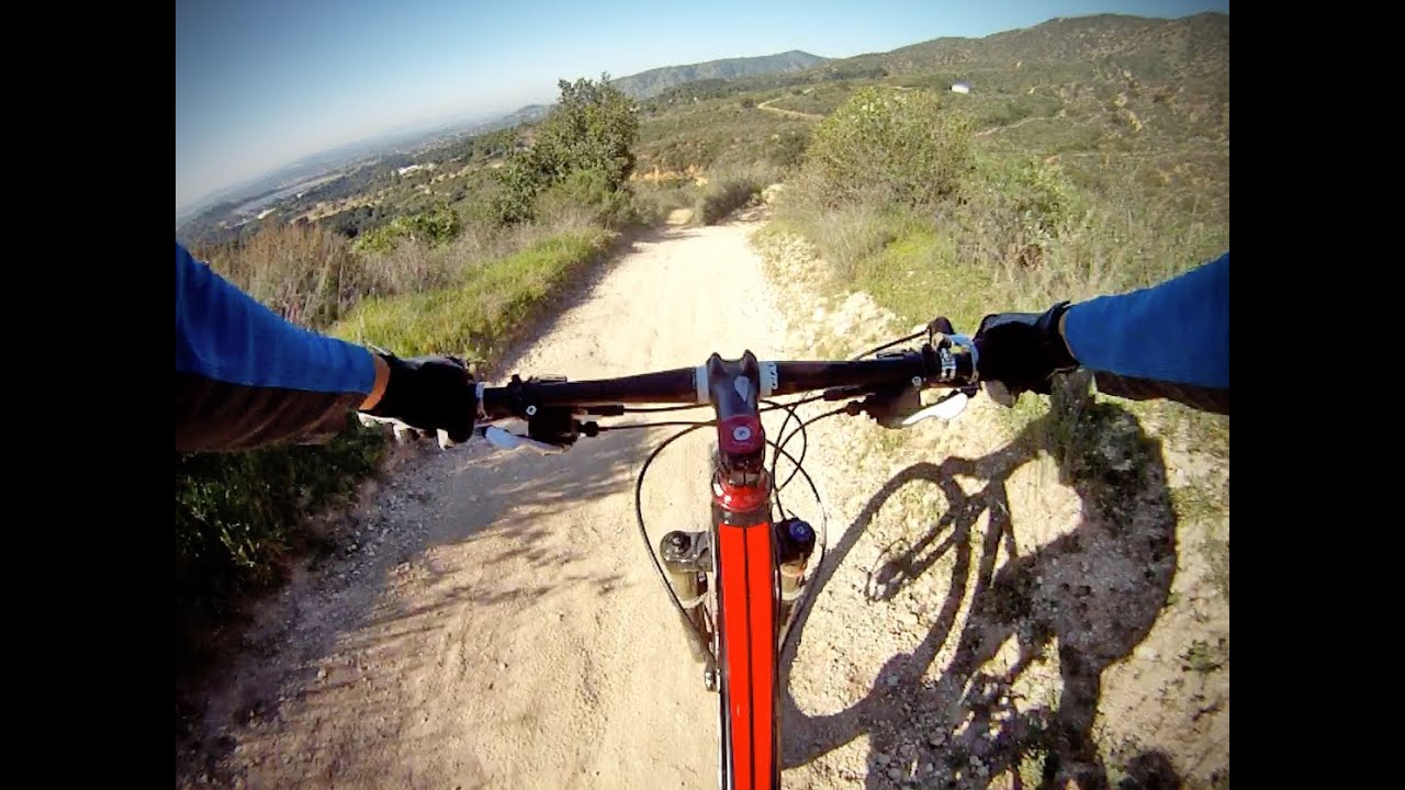 Giant Anthem X 29er POV at Marshall Canyon Mountain Biking - 2013 HD
