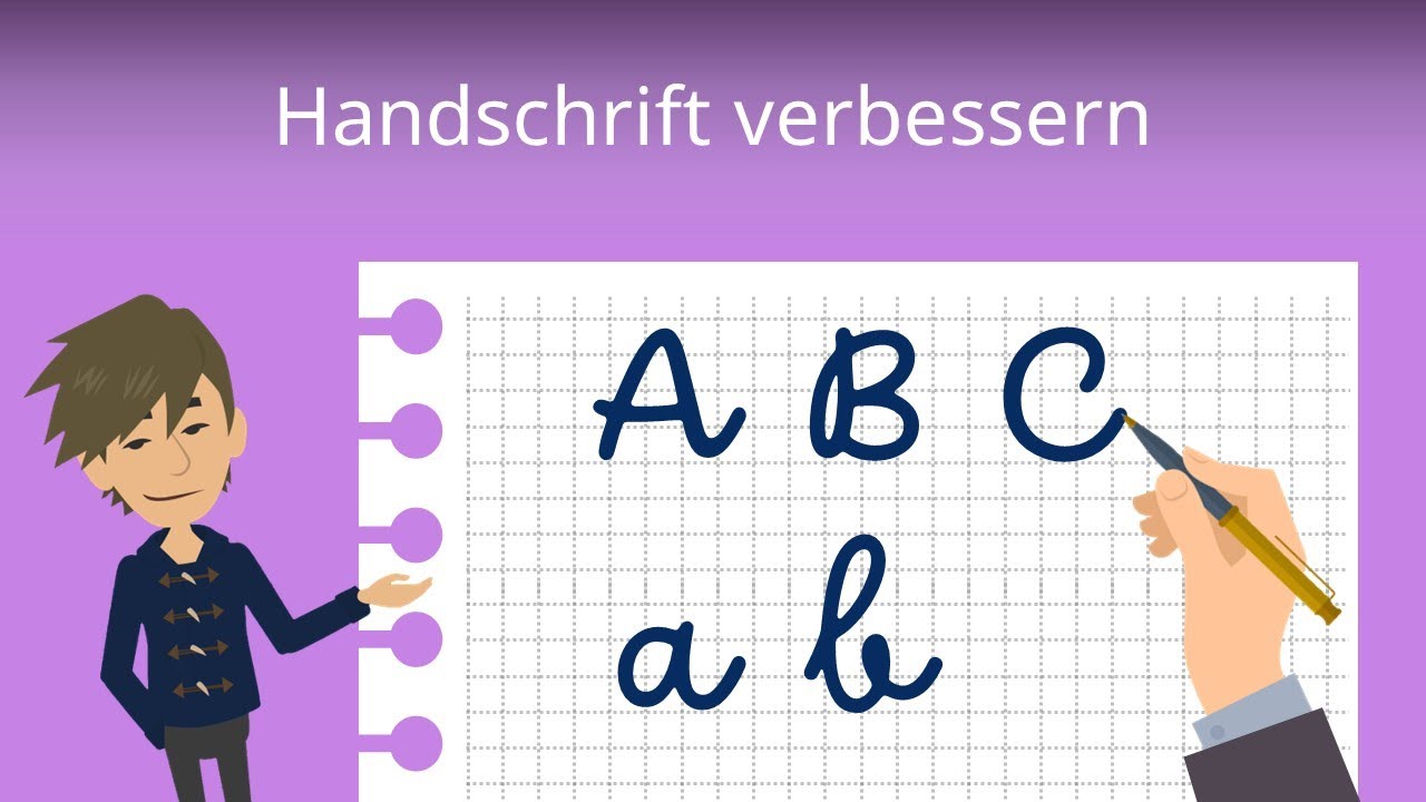 Handschriften verbessern - die besten Tipps für perfekte Handschrift!