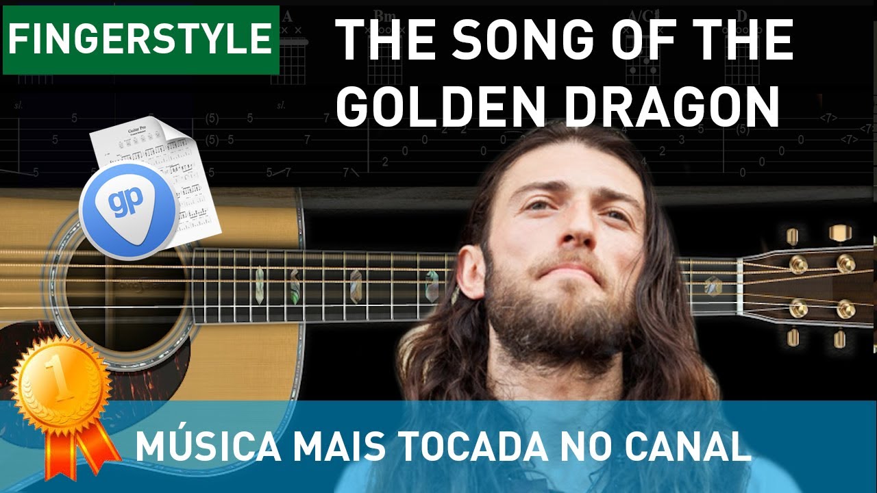 Como tocar The Song of the Golden Dragon (Estas Tonne) - Fingerstyle Guitar