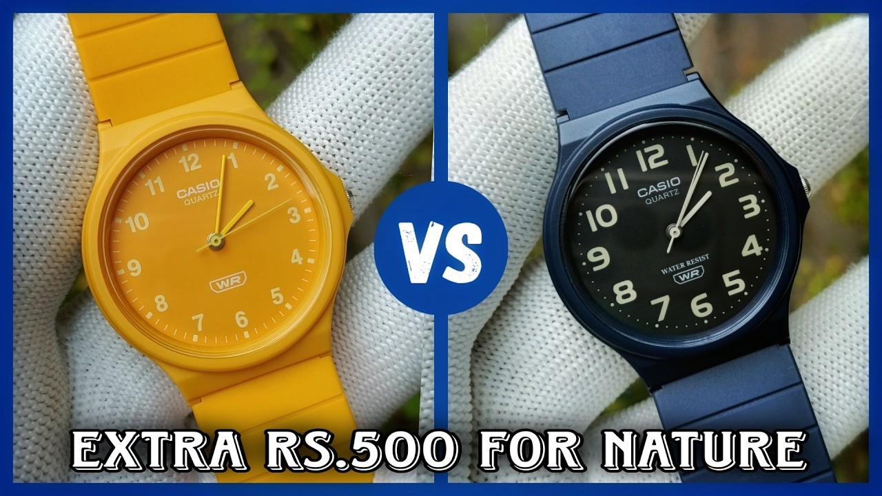 I Tried CASIO MQ-24 Minimalist 33MM Watches And I Surprised! (MQ24B vs MQ24UC)
