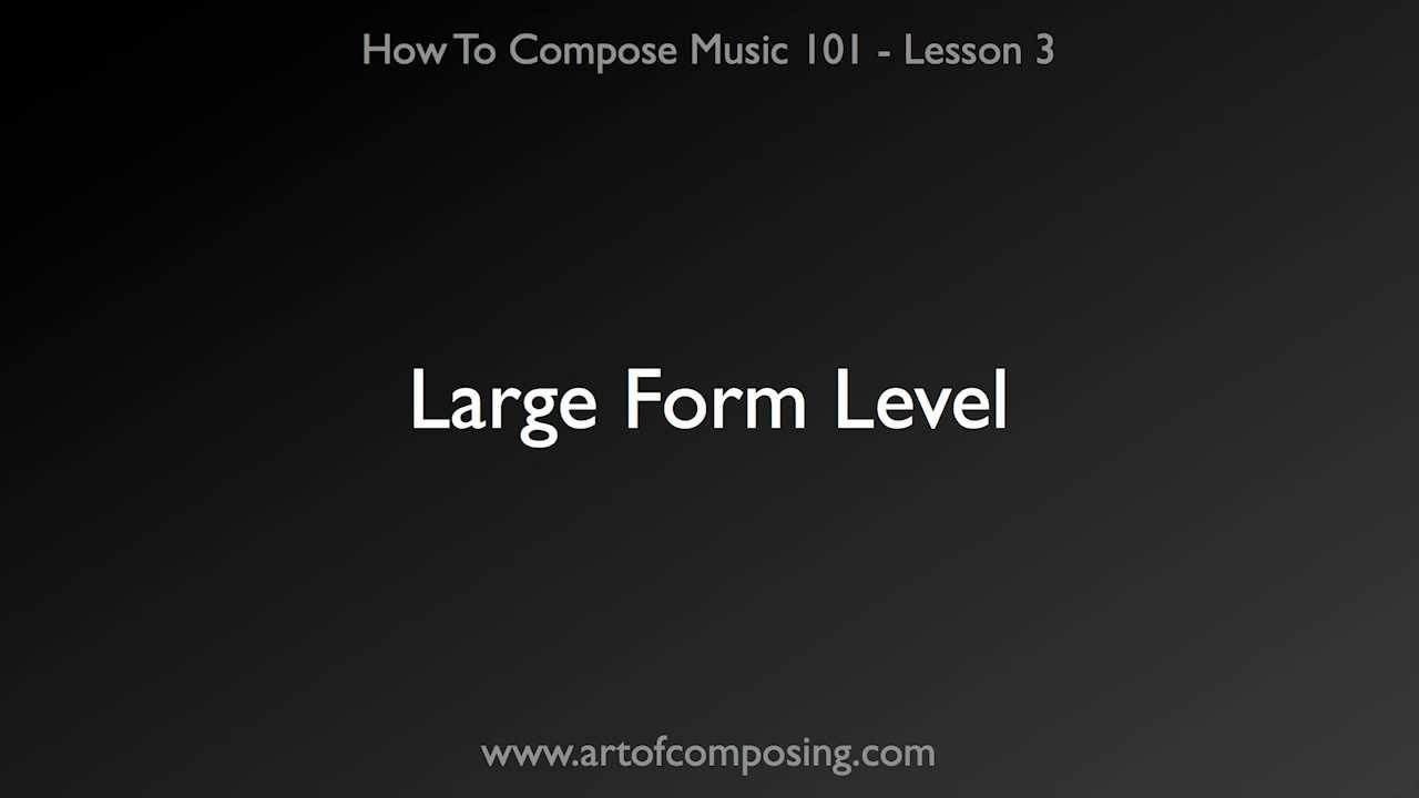 How to Compose Music - Lesson 3 - The Musical Period