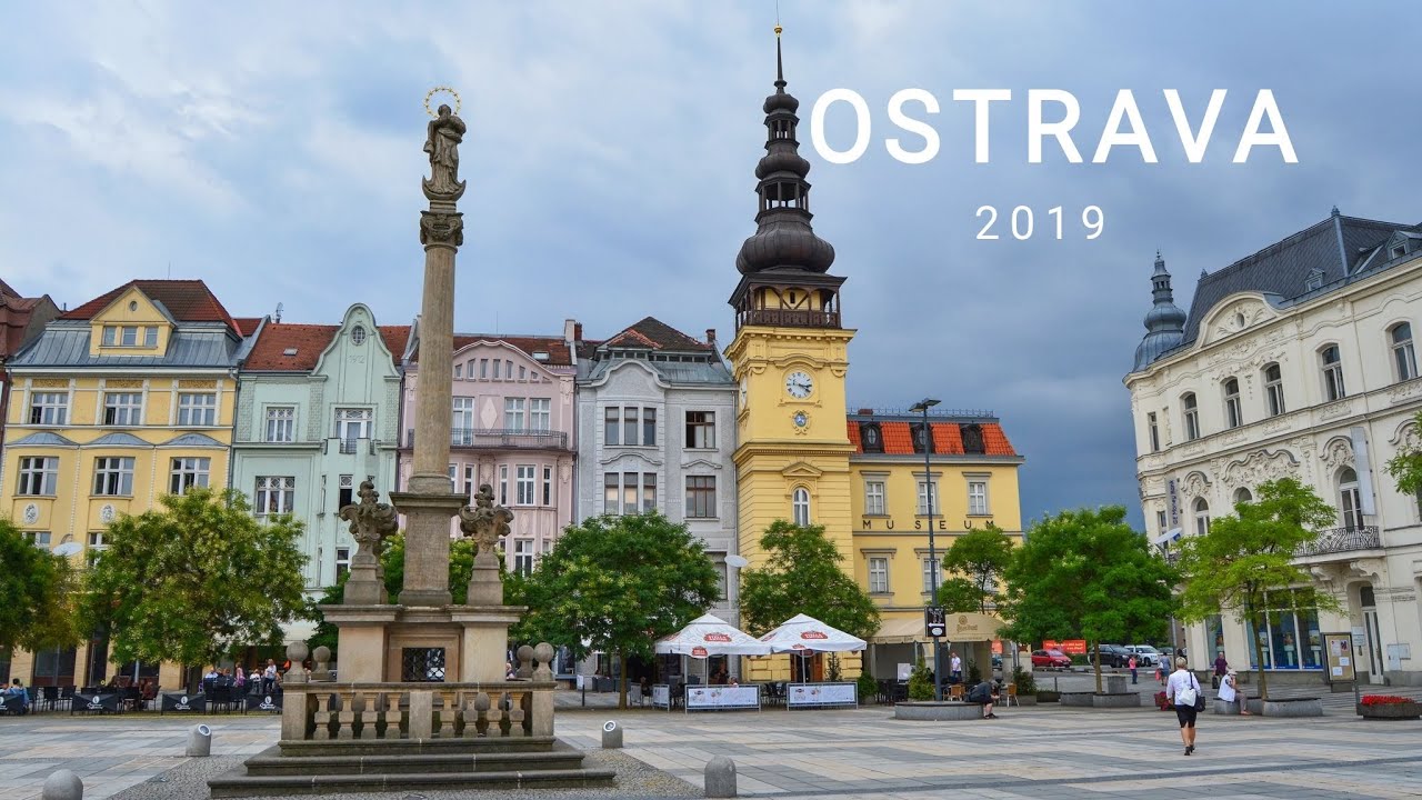 Czech Republic 🇨🇿 / Walking in OSTRAVA   1080 UHD