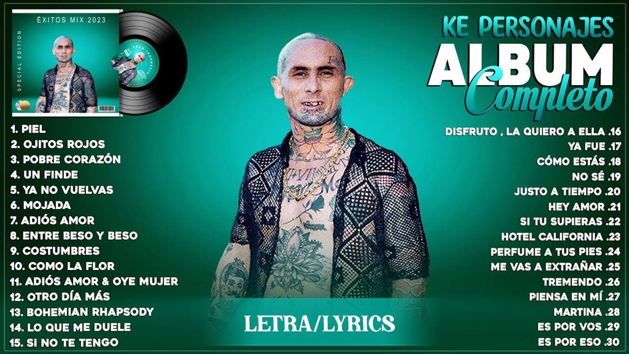 Ke Personajes Tendencia 2024 - Ke Personajes Lo Más Enganchado 2024 - Exitos Mix 2024 (Letra/Lyrics)