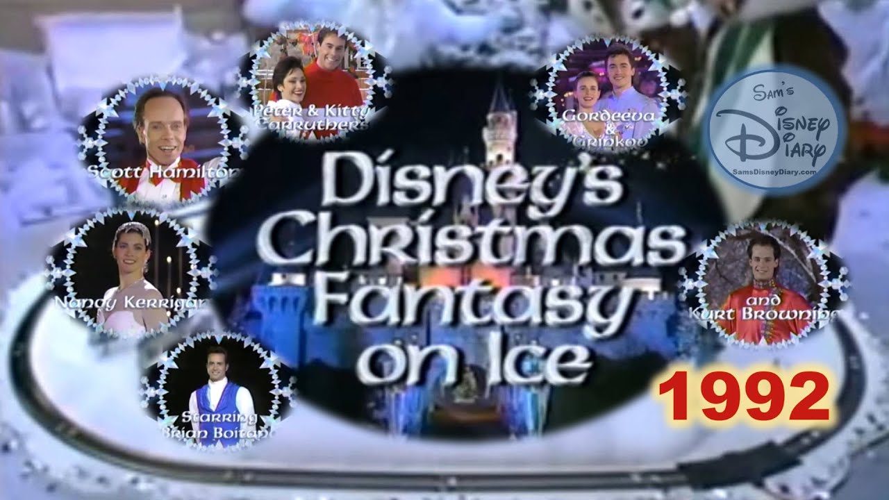 Disney Christmas Fantasy on Ice | Scott Hamilton | Brian Boitano | Nancy Kerrigan | Katarina Witt