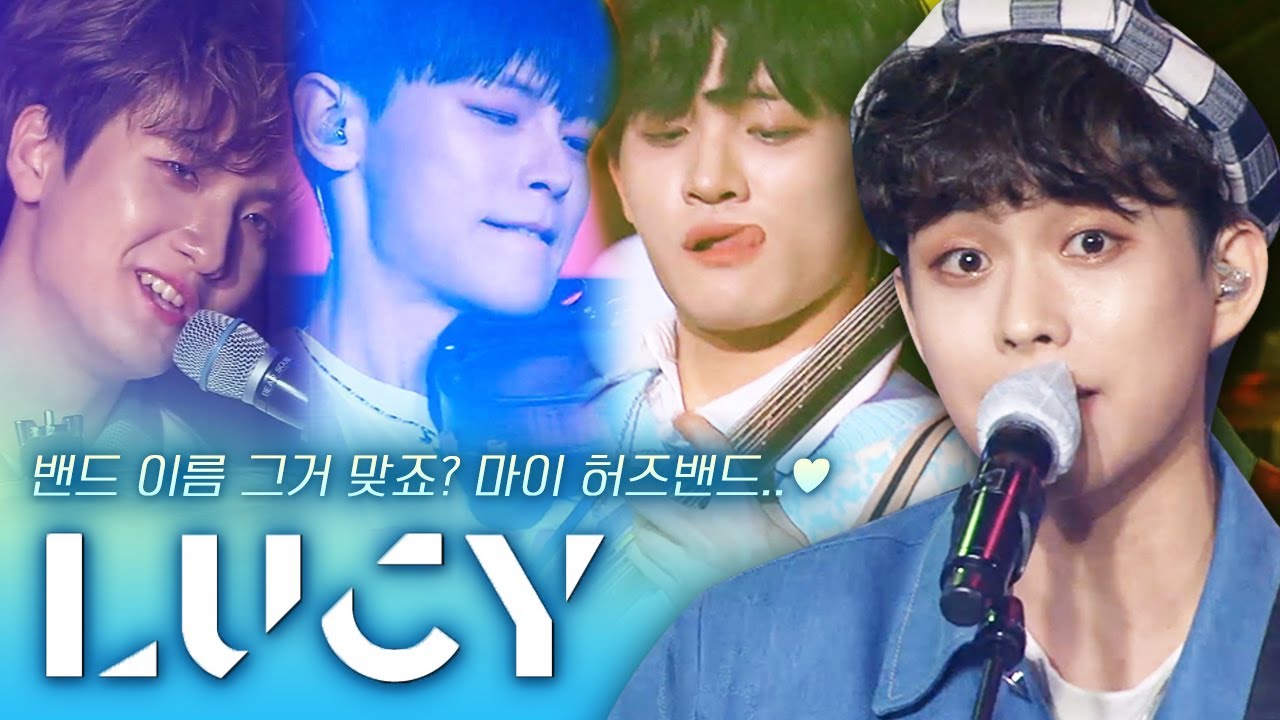 밴드 이름 그거 맞죠? 왈왈 허즈밴드..🙈루시  LUCY LIVE 노래모음 | 히어로 조깅 개화 난로 SWIM CryBird 선잠