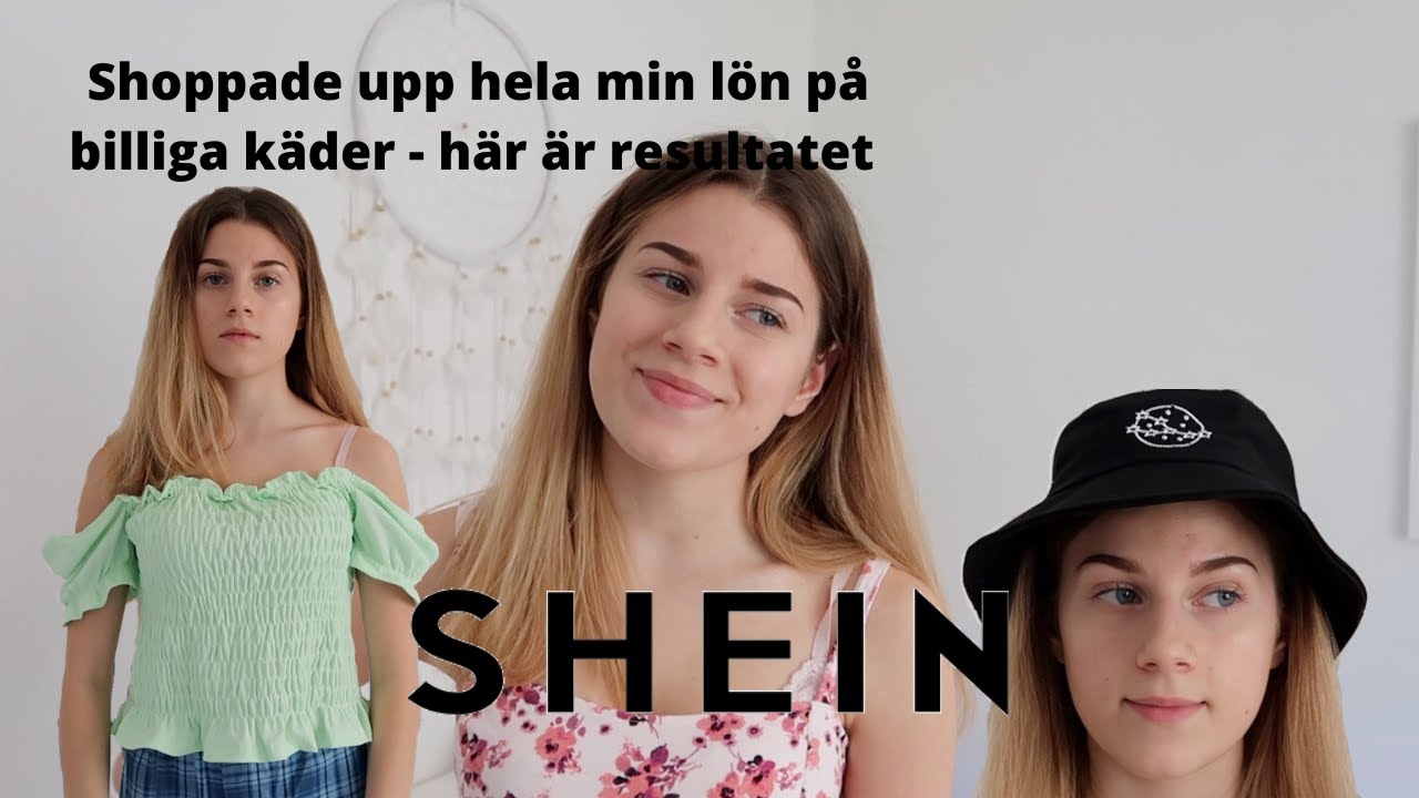 Haul- Köpte billiga kläder från SHEIN för hela min lön, sluta i KaTaStRoF