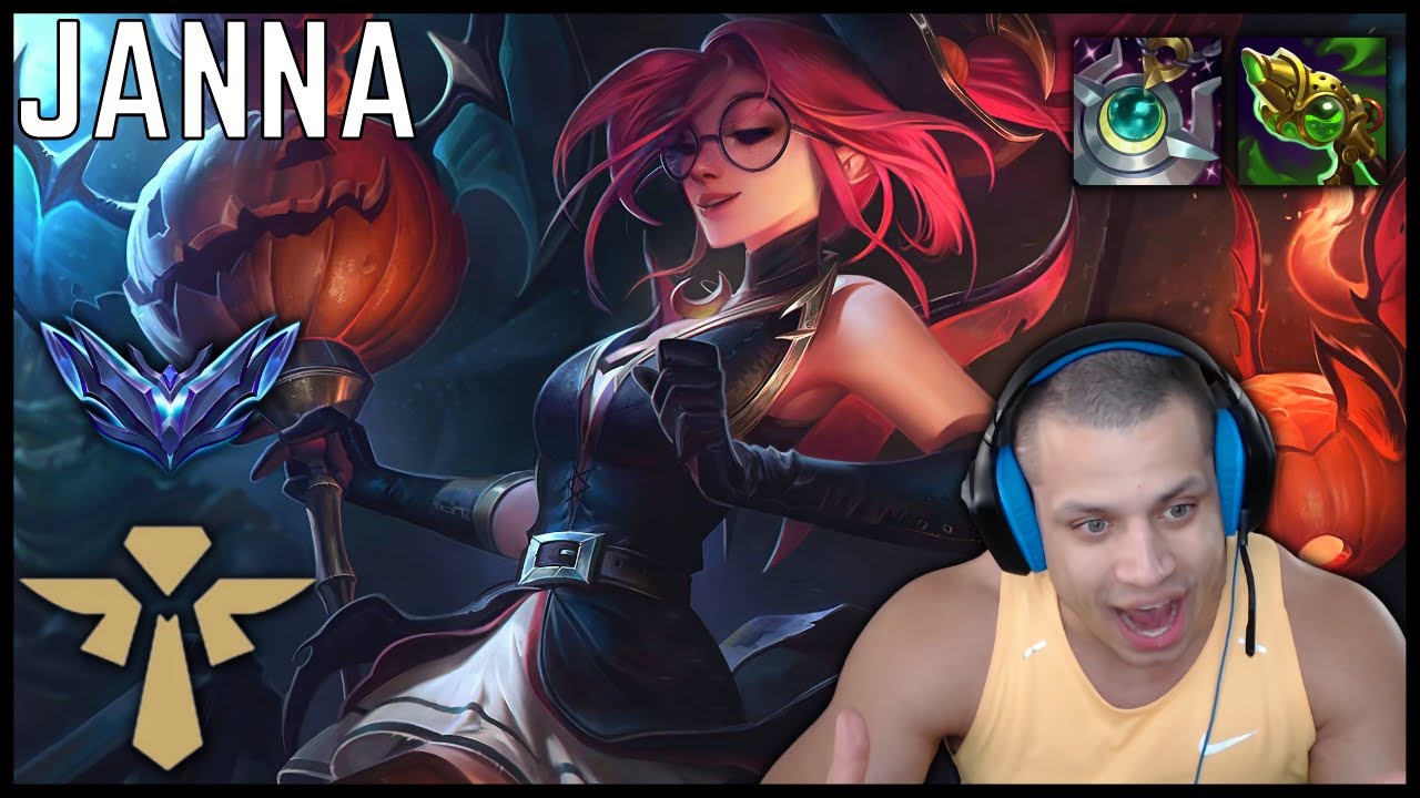 🌪️ Tyler1 SIMPING FOR JANNA | Janna Support Gameplay | Support Challenge | Season 12 ᴴᴰ