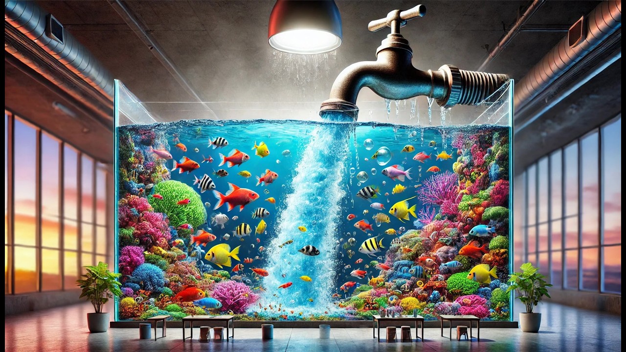💧 Água da Torneira Direto no Aquário? É Seguro? Descubra Aqui! 💧