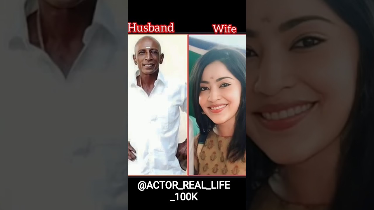 South Indian comedians actors wife # comedians # wife #actors # husband # shorts#kiped