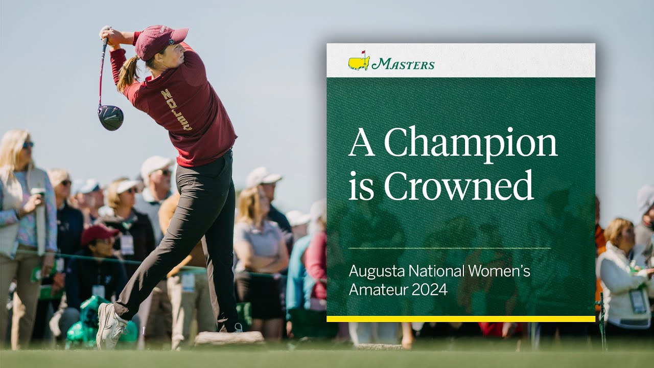 2024 Augusta National Women's Amateur Champion, Lottie Woad