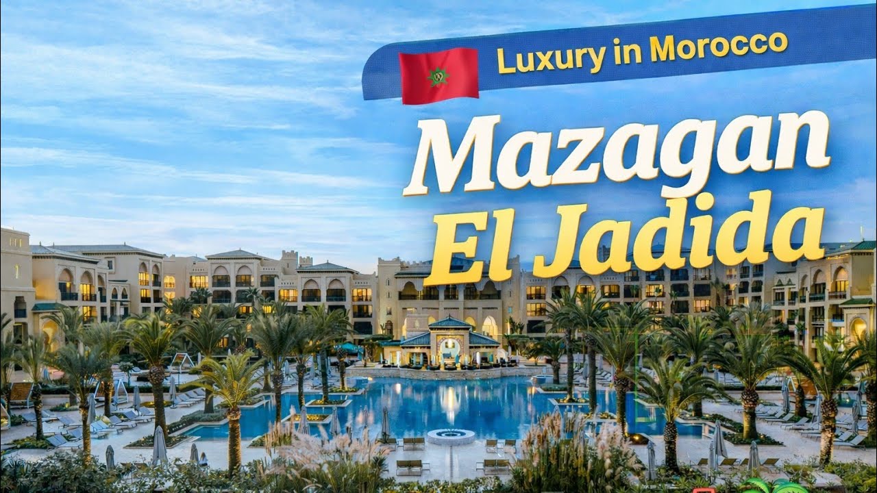 Mazagan Beach Resort El Jadida | Luxury Stay in Morocco 🇲🇦✨