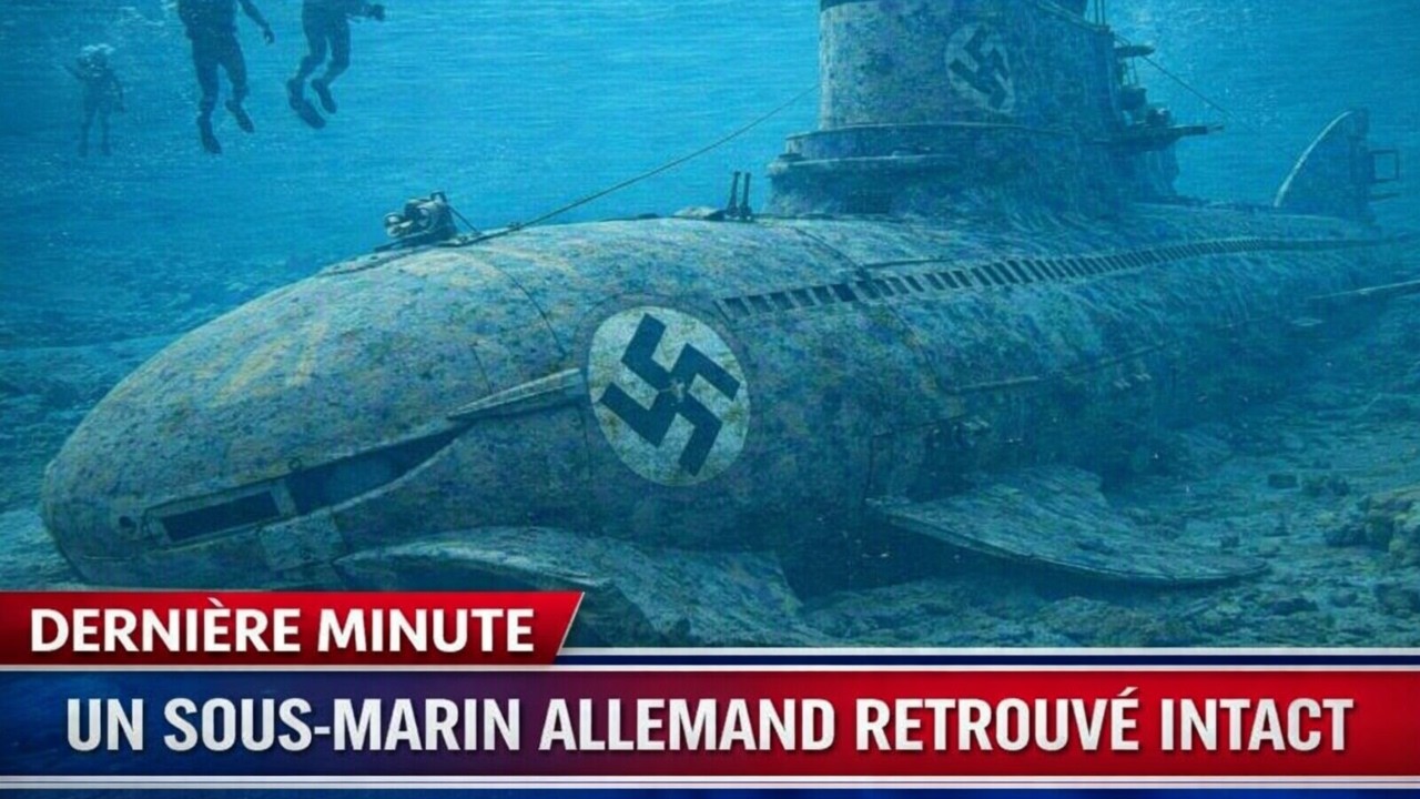 Un sous-marin nazi coulé découvert: Ce qu’ils ont trouvé contredit toute l’histoire