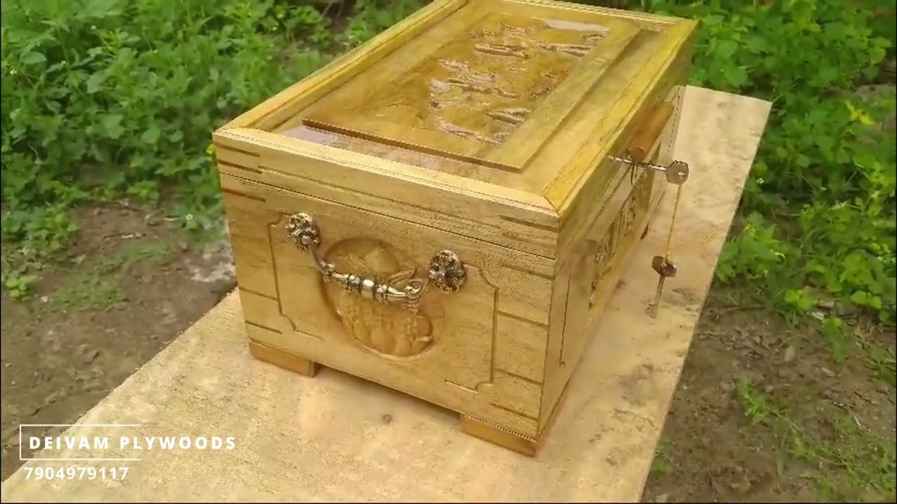 mango wood cash and jwellery Box