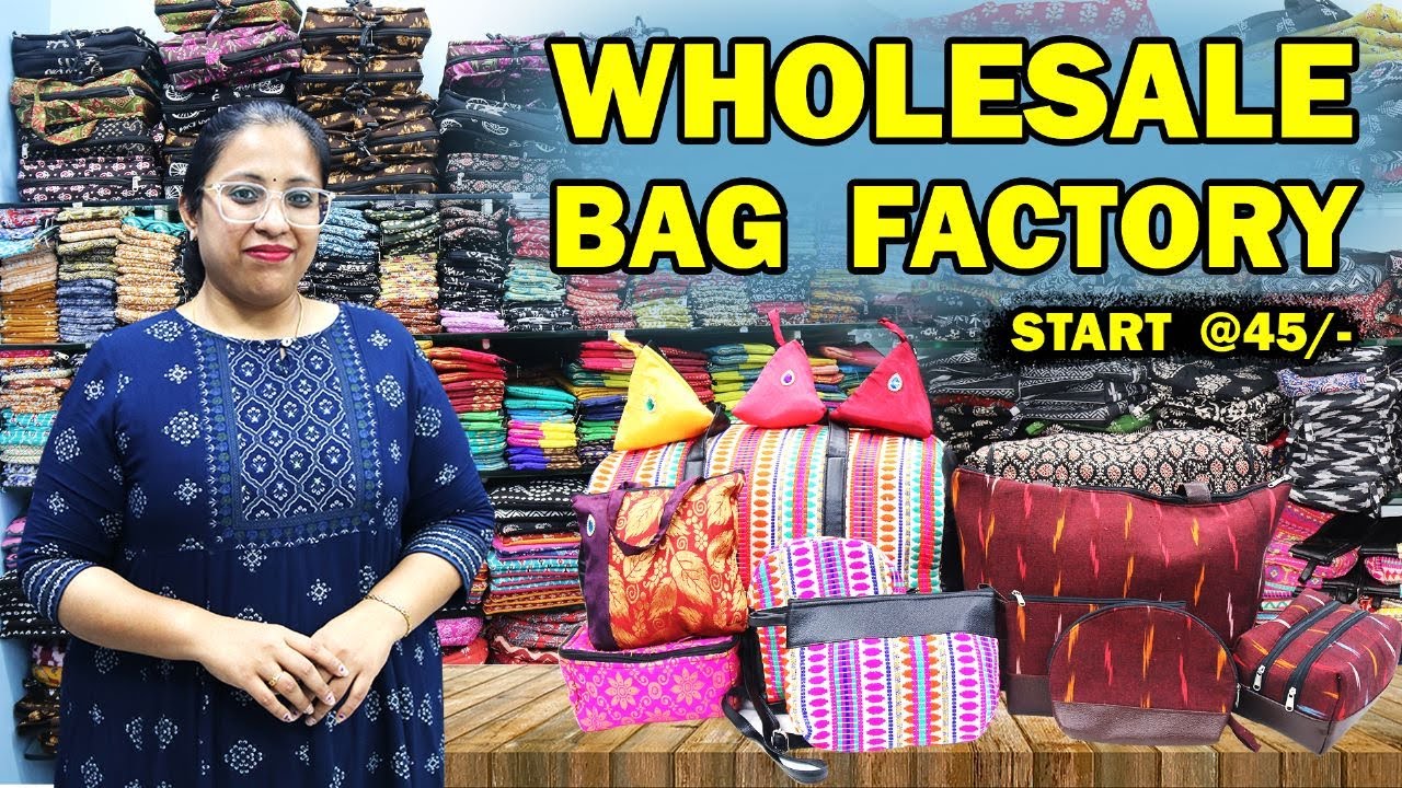 Rs.34 Creative Bags Wholesale Bag Manufacturer ||Wholesale Bags in Chennai