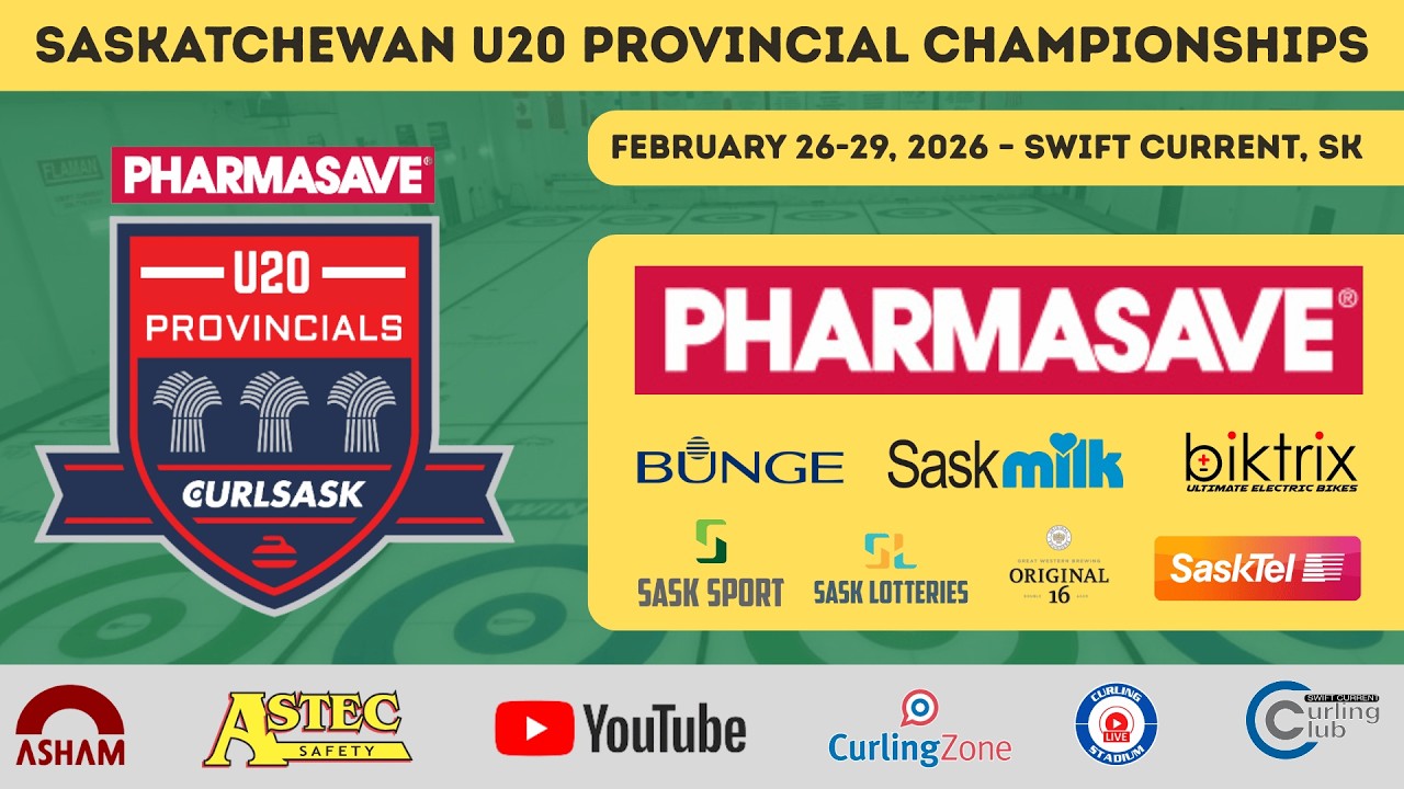 Dayne Heisler vs. Brandon Weiss - Draw 2 - Saskatchewan U20 Junior Provincial Championships [3]