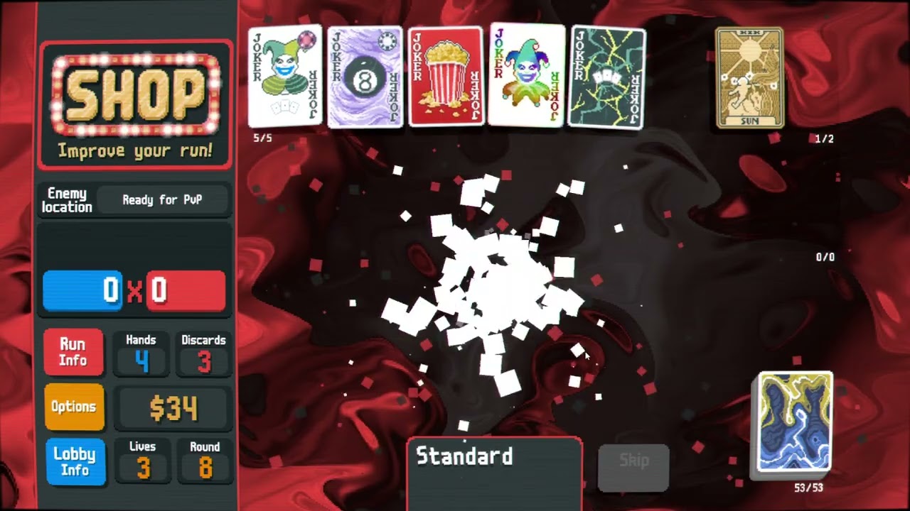 Losing in Balatro - Round 2