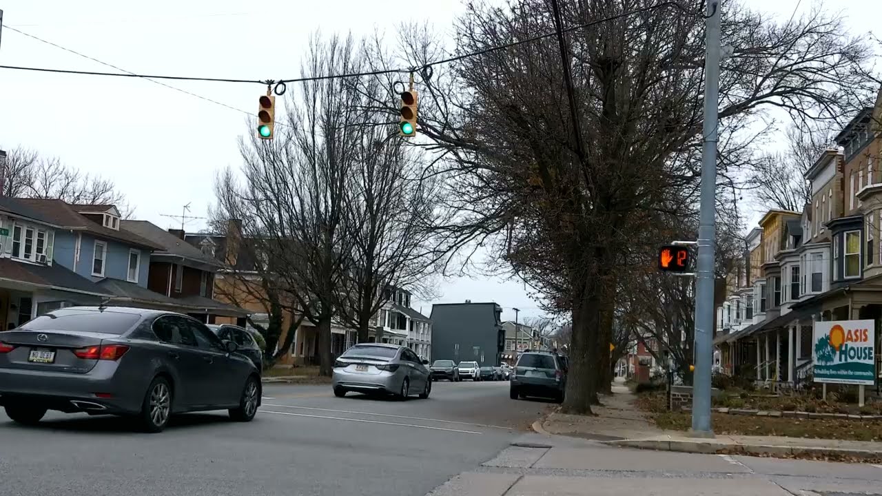Traffic Lights in York, PA (PA 74/S. Queen St & E. Jackson St)