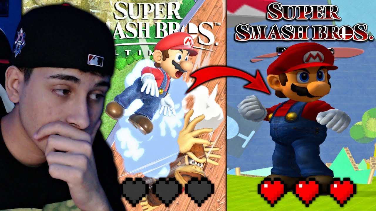 Si PIERDO me CAMBIO al SUPER SMASH BROS ANTERIOR 🥊 || Elianso