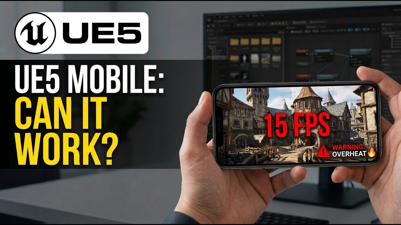Почему разработка мобильных игр на UE5 &mdash; это такая головная боль? #unrealengine5