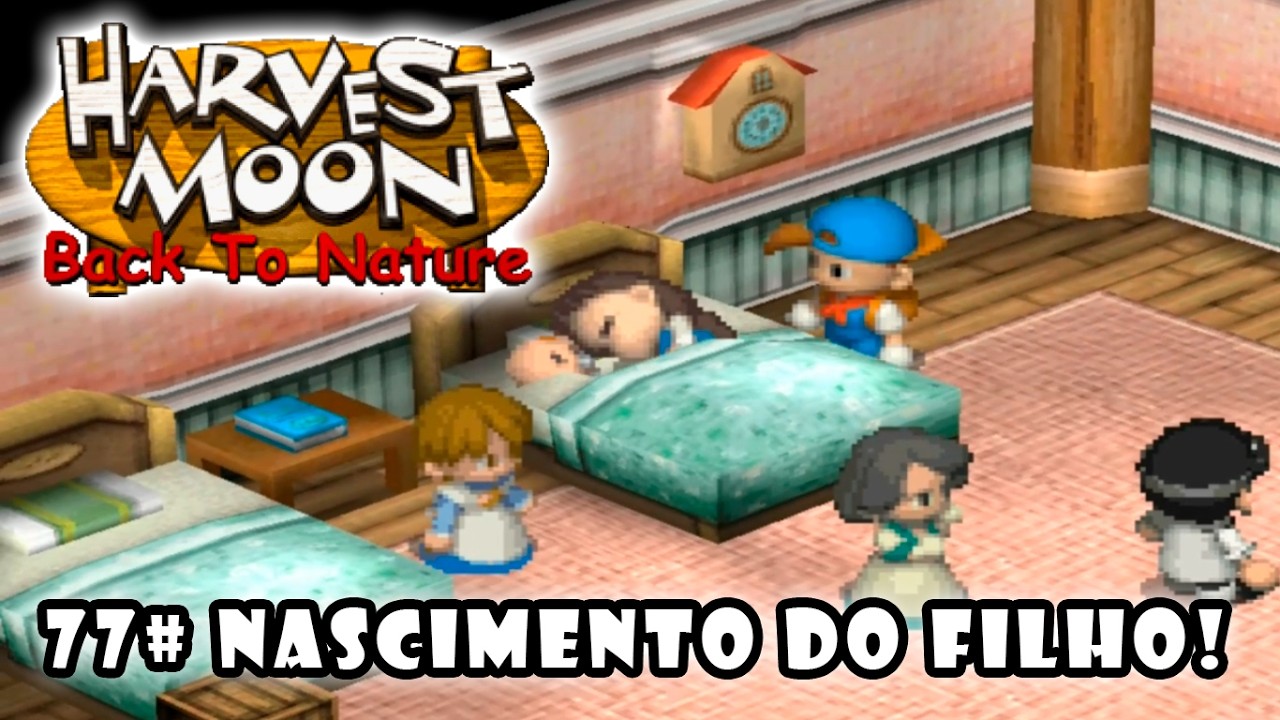 Nascimento do Filho! - Harvest Moon Back To Nature PT BR #77