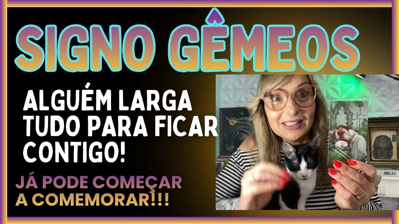 GÊMEOS💫ALGUÉM LARGA TUDO PARA FICAR CONTIGO! TUA VIDA MUDA DA ÁGUA PARA O VINHO!