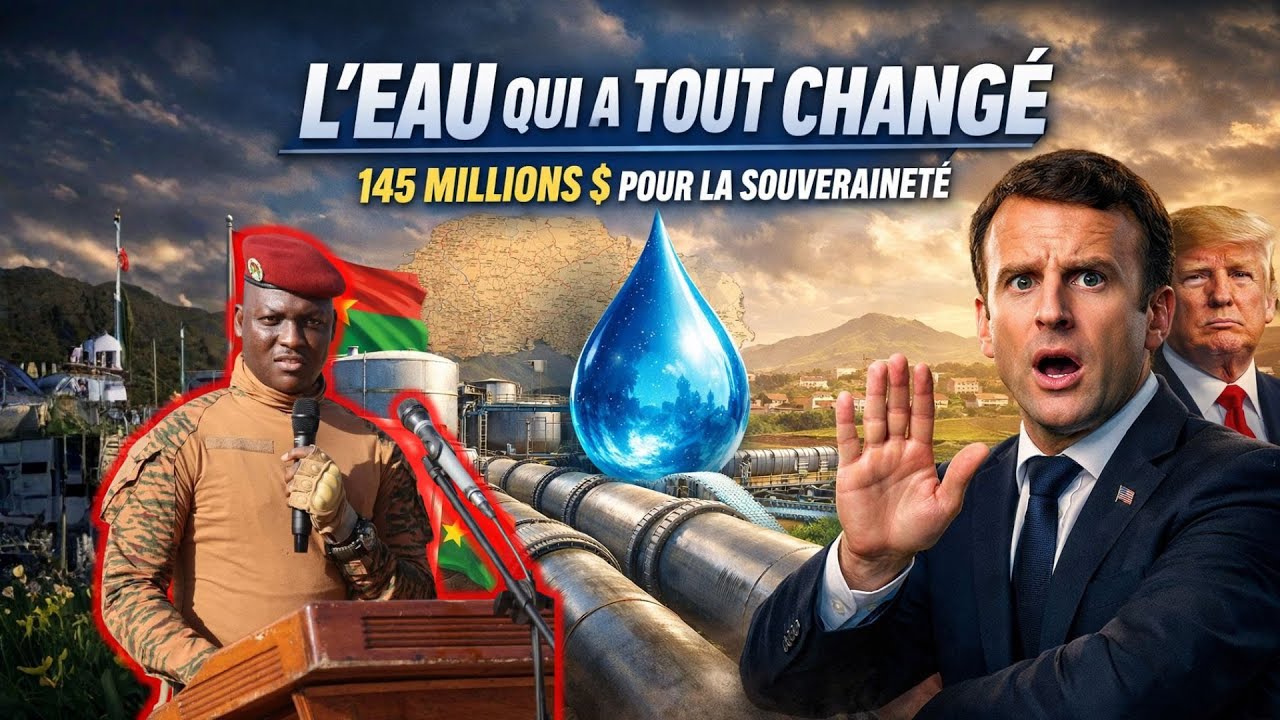 Ibrahim Traoré lance le projet d'eau à 145 millions $, un choc pour la souveraineté africaine