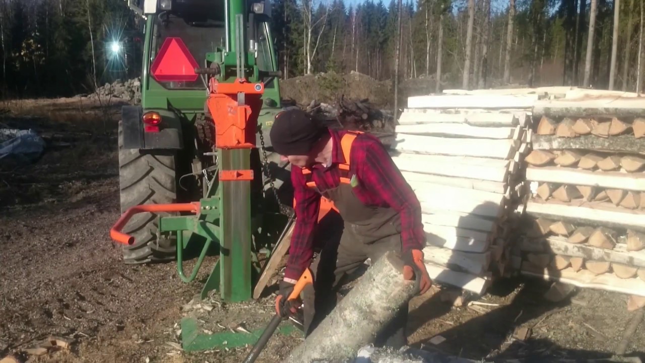 Koiwujussi koivuhalkoja huhtikuu 17