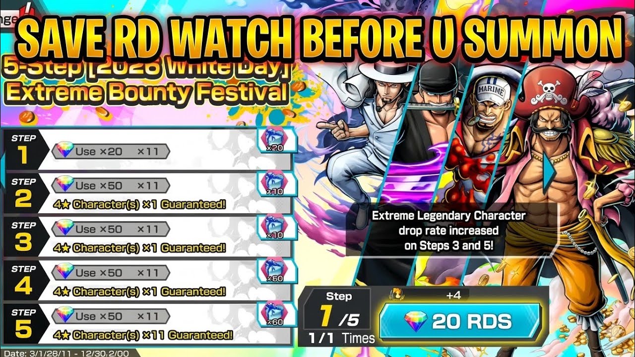 STOP! DON'T WASTE YOUR RDs! 💎 Is White Day 2026 a Trap?