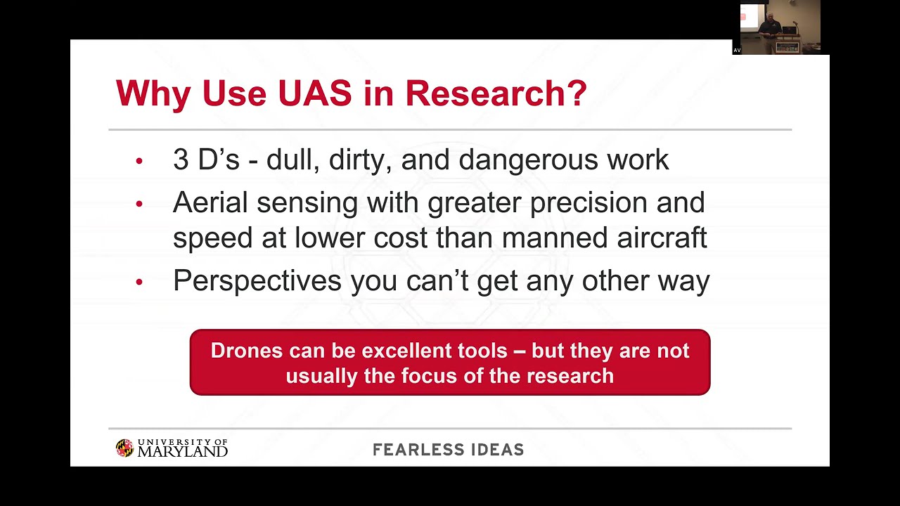 John Slaughter | UMD’s UAS Research and Operations Center (UROC)