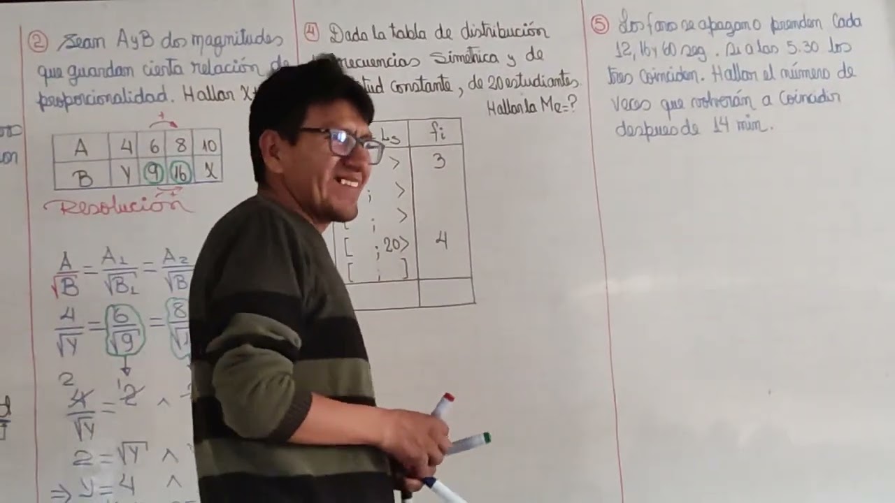 Resolución del segundo Examen Cepru - Unsaac P.O 2024 (Aritmética)