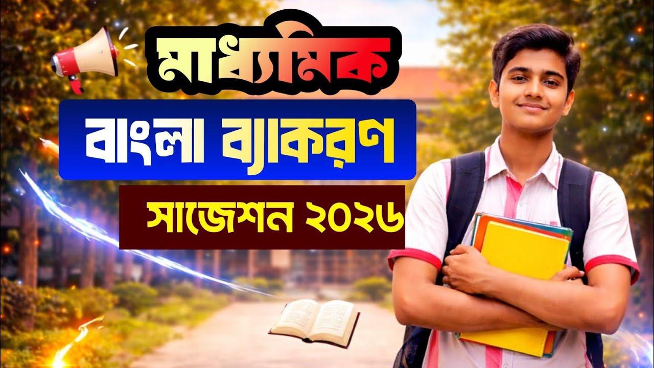 মাধ্যমিক বাংলা ব্যাকরণ সাজেশন ২০২৬ || Madhyamik Bengali grammar suggestion 2026 ||