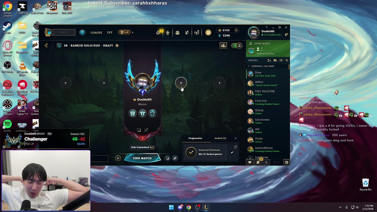 ✅CHALLENGER RANK 25 CLIMB TO RANK 1✅testing new champs/builds in the big 26✅