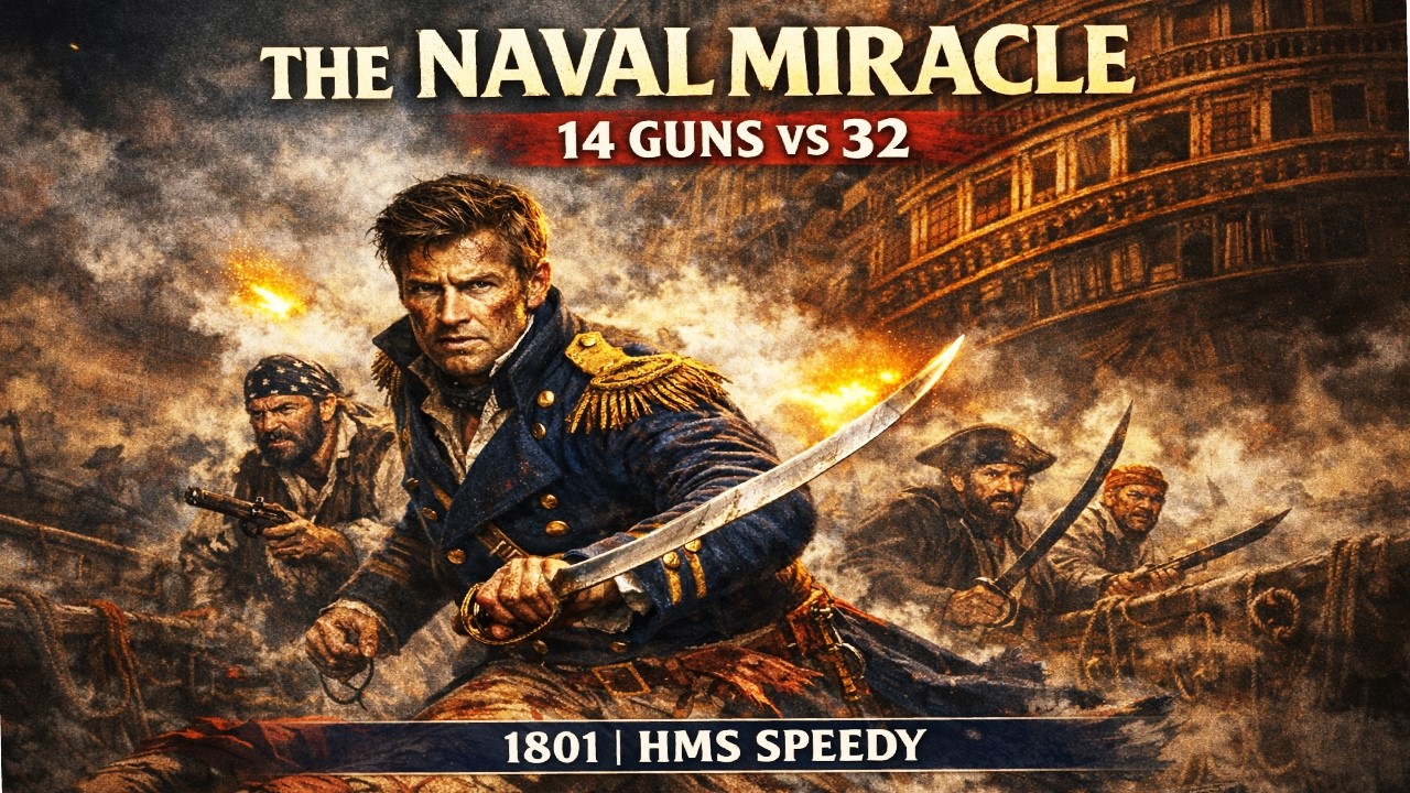 14 Guns vs 32: The Naval Miracle of Lord Cochrane
