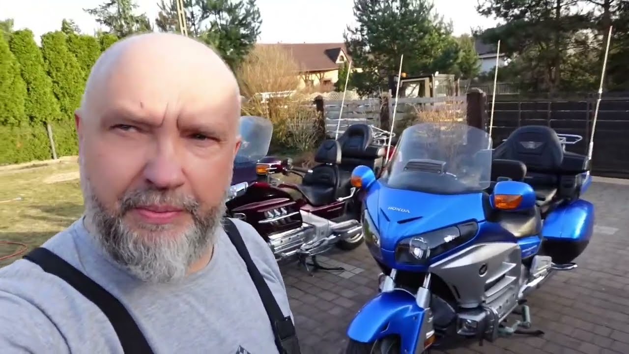 Do sprzedanie dwie  Hondy#goldwing  GL 1800 z roku  2012 i 2006 z Navi o ABS