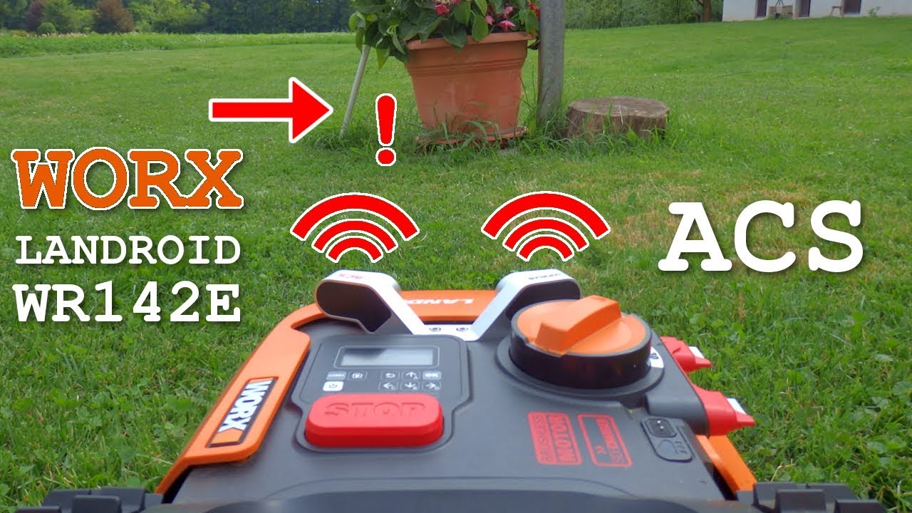 WORX Landroid WR142E • ACS installation and test