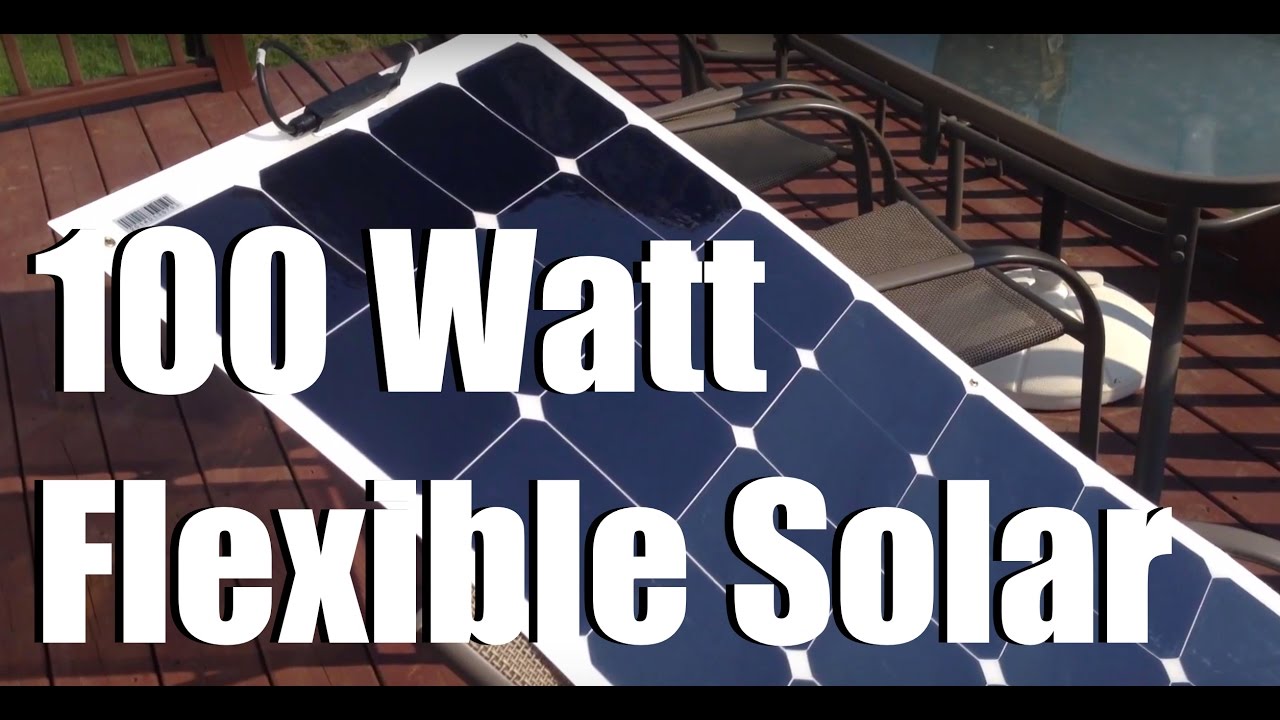 Windy Nation 100 Watt Flexible Solar Panel