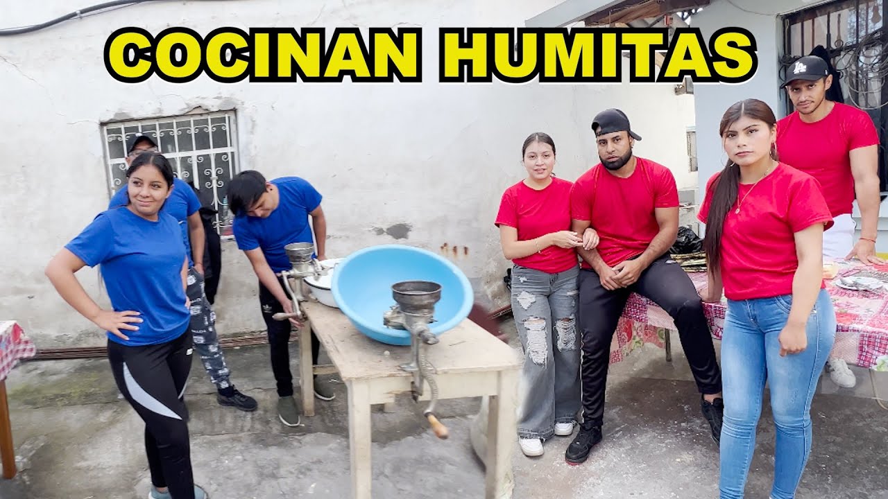 La Humita mas rica gana! los equipos cocinan y @Mamá Josefa  los califica - HUMITAS PARTE 4