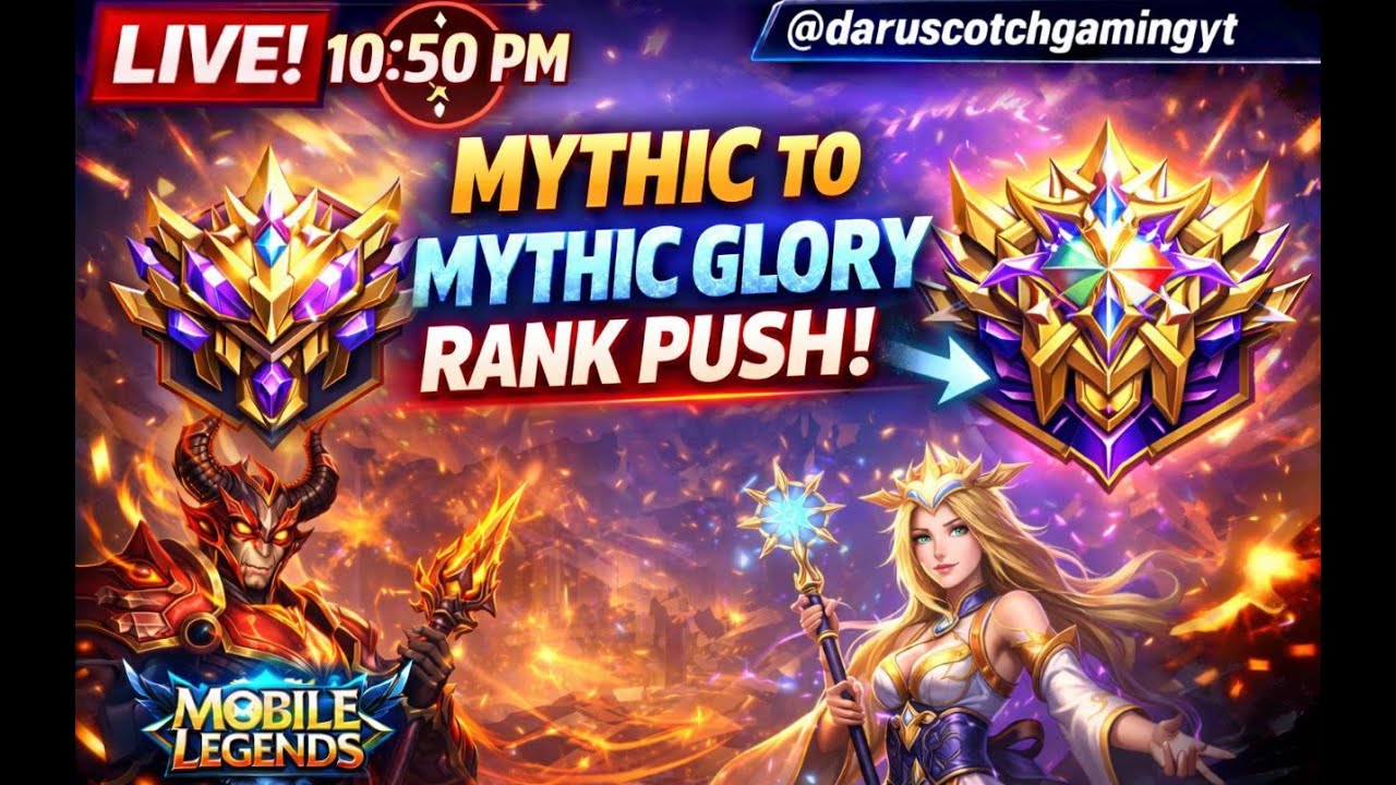 MOBILE LEGEND 5V5 LIVE STREAM DAY 38😈 | DARU大 SCOTCH GAMING YT