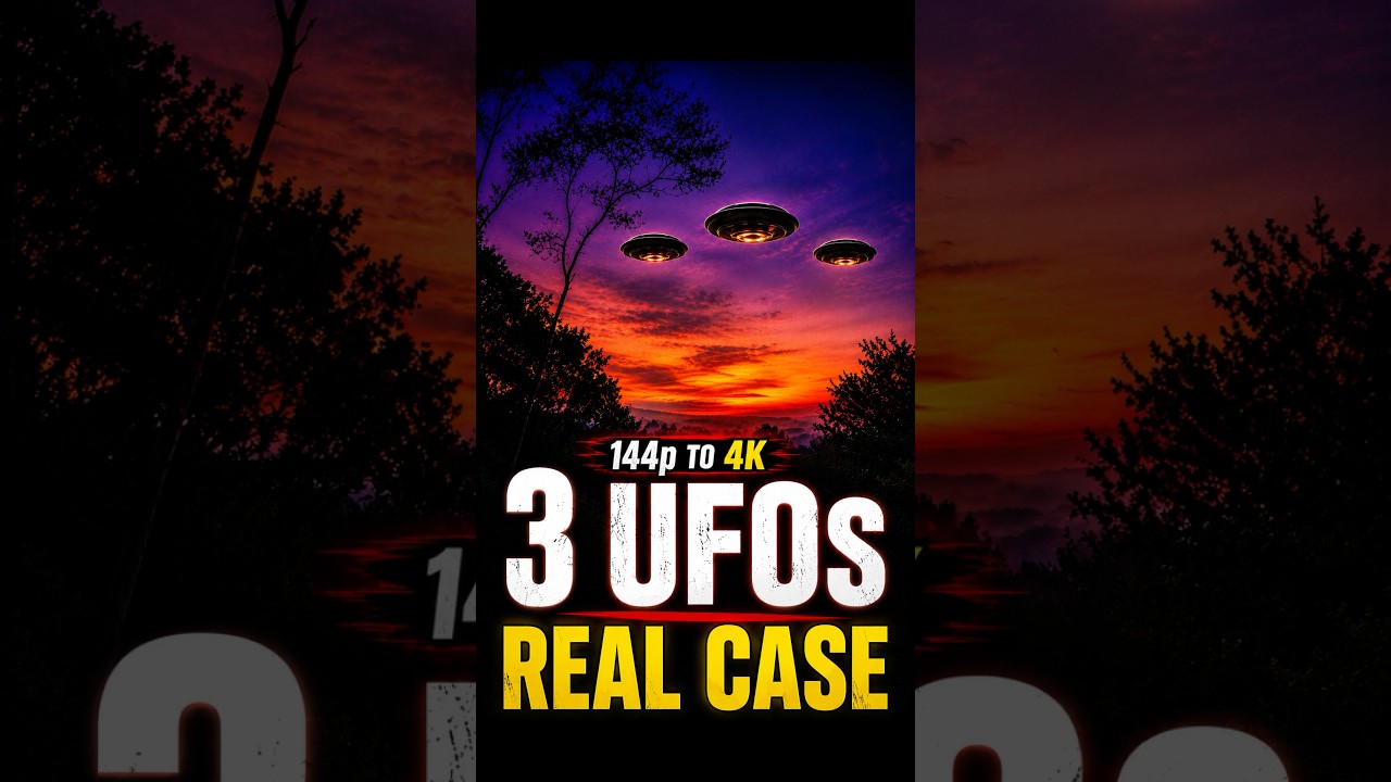 I Tried the 144p to 4K UFO  Trend.. But With The Real Backstory