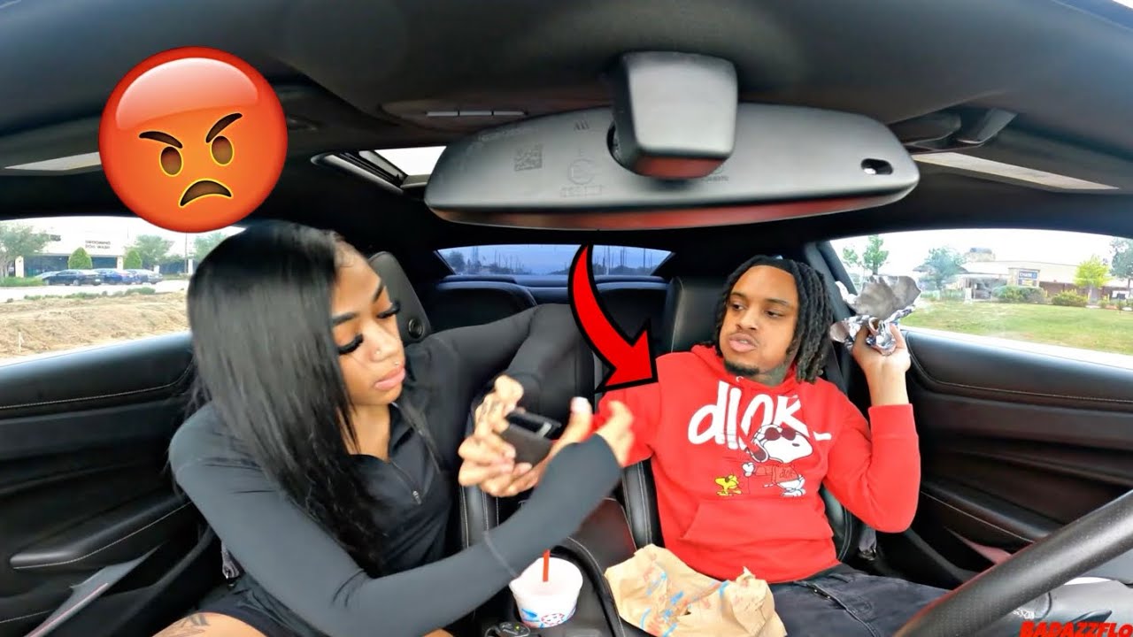 IGNORING CARENA DRIVE THRU ORDER *I Never Seen Her This Mad*😡😳