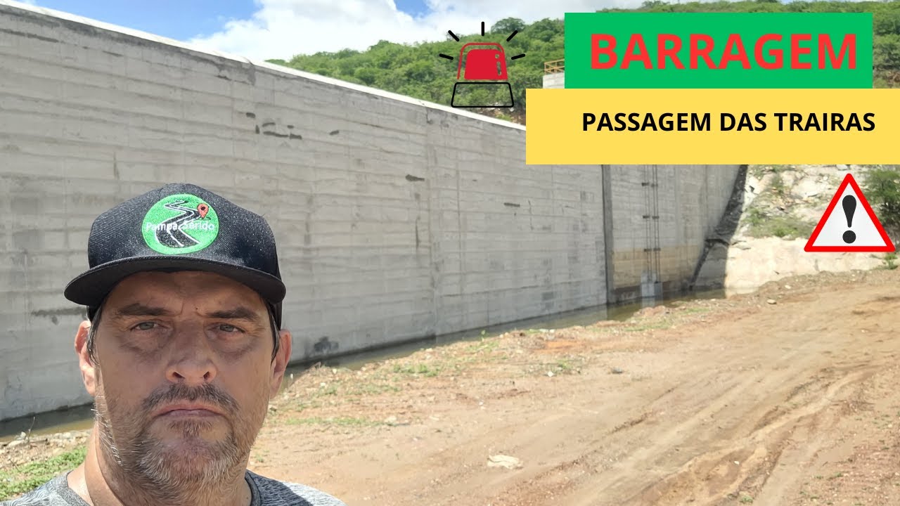🚨🚨Barragem Passagem das Traíras foi inaugurada veja como ela esta🚨