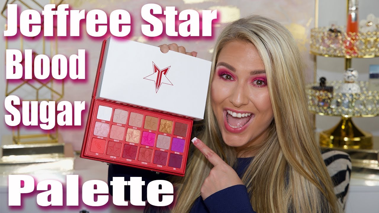 Jeffree Star Blood Sugar Palette - First impressions, tutorial & swatches!